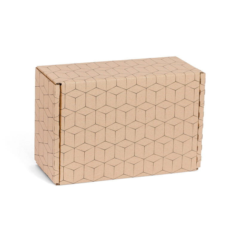Karton fasonowy z nadrukiem - geometria